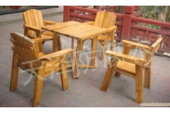 邯郸防腐木桌椅